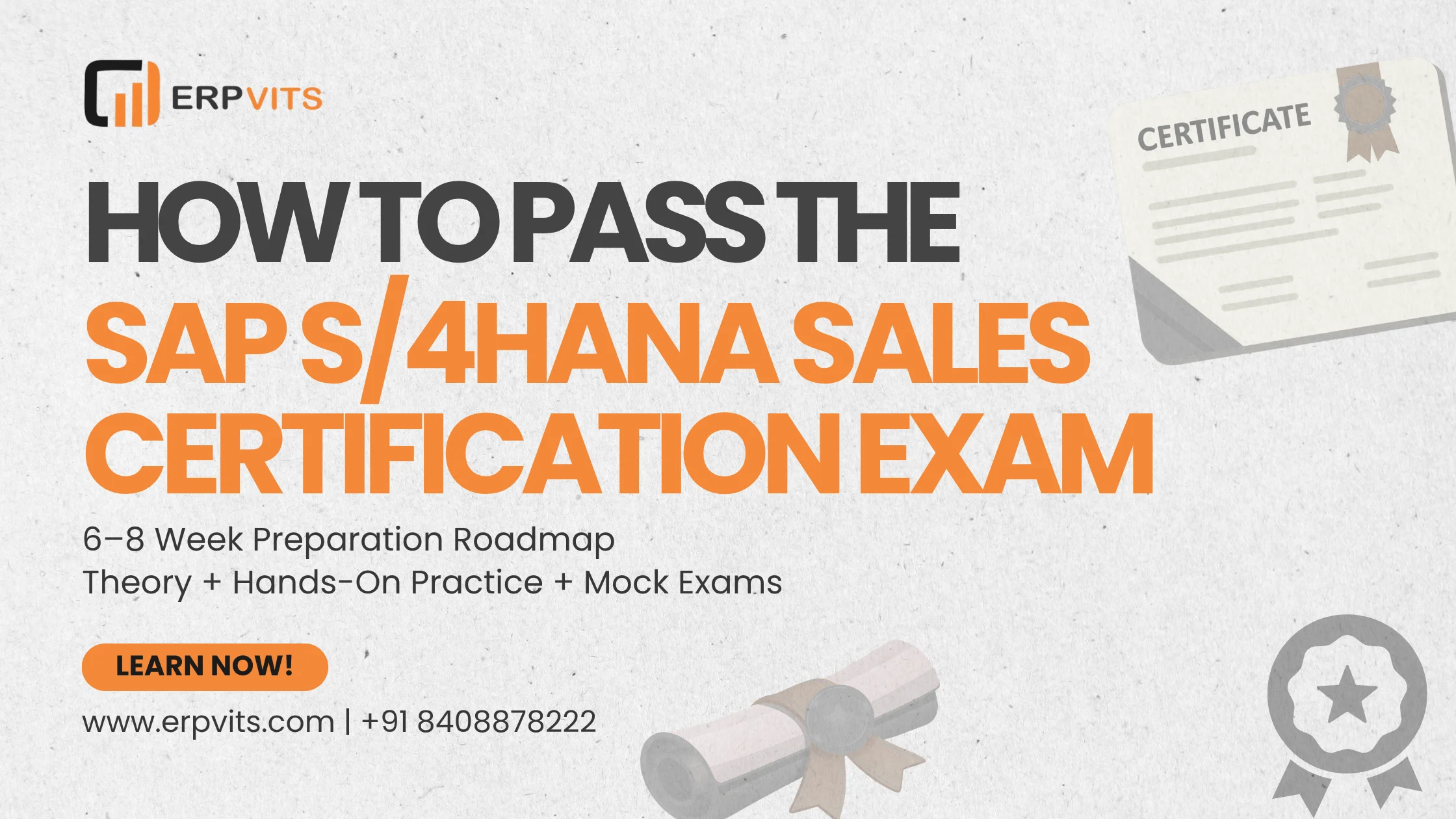 Learn how to pass the SAP S/4HANA Sales certification exam