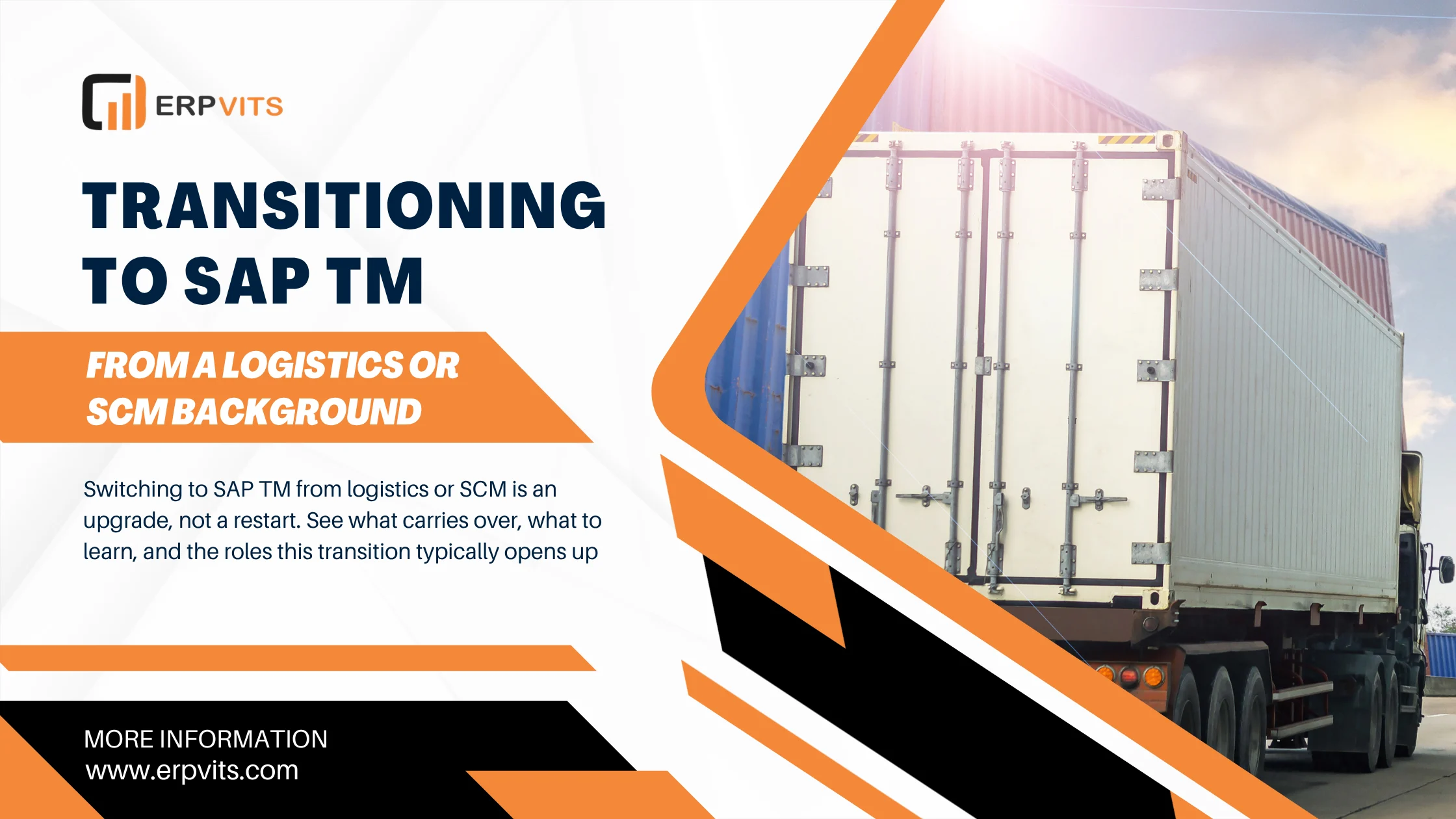 SAP TM Career Switch for Logistics & SCM Professionals