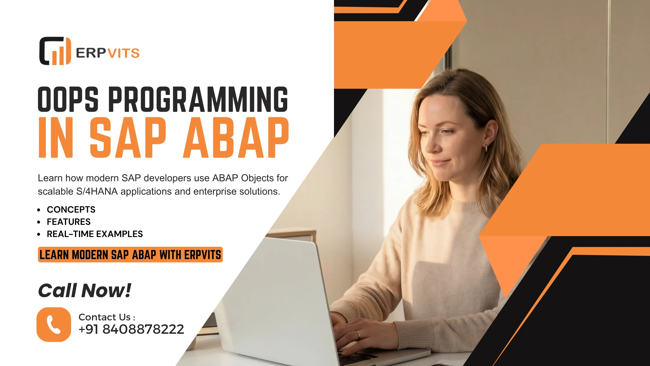 OOPS Programming in SAP ABAP – Concepts, Features & Examples