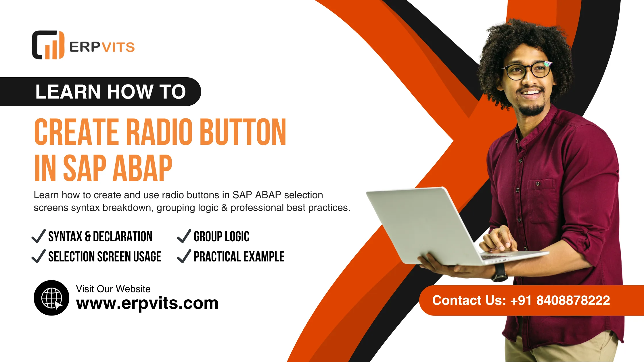Create Radio Button in SAP ABAP Selection Screen | Full Guide