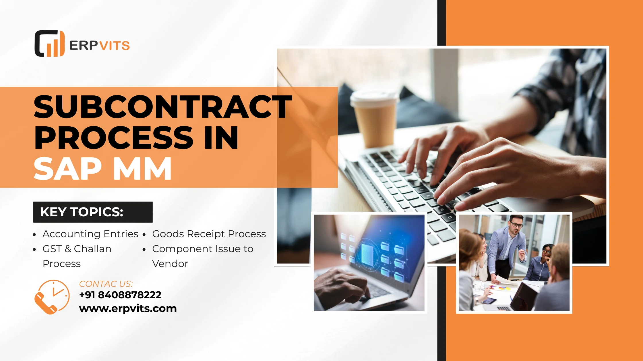 Subcontracting Process in SAP MM: GST & Accounting Entries
